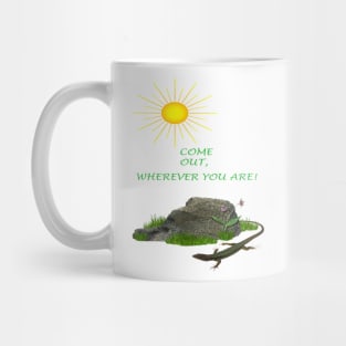 The sun calls to come out Mug